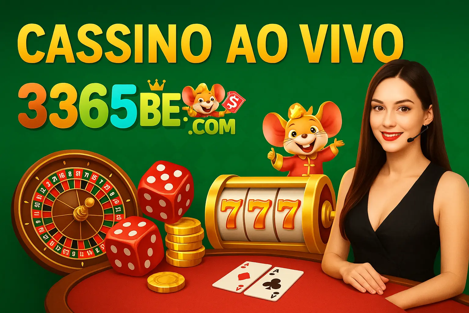 O 3365BET Live Casino lança promoções regularmente