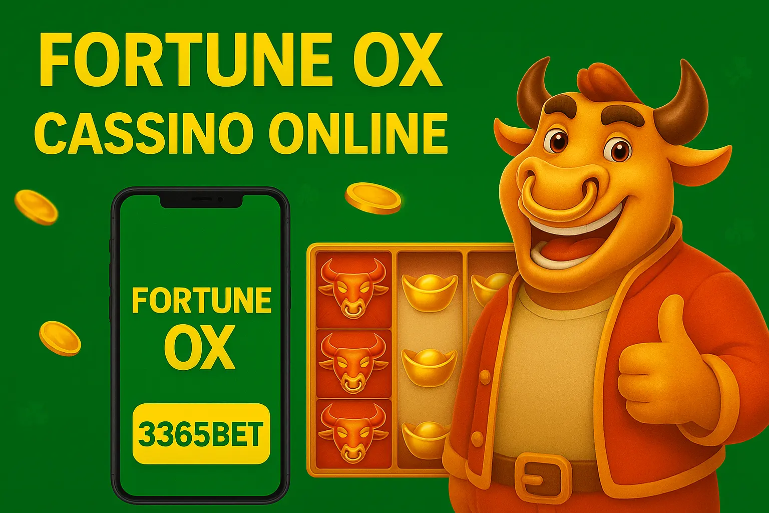 Fortune Ox no 3365BET - Aposte Agora e Reivindique Seus Ganhos