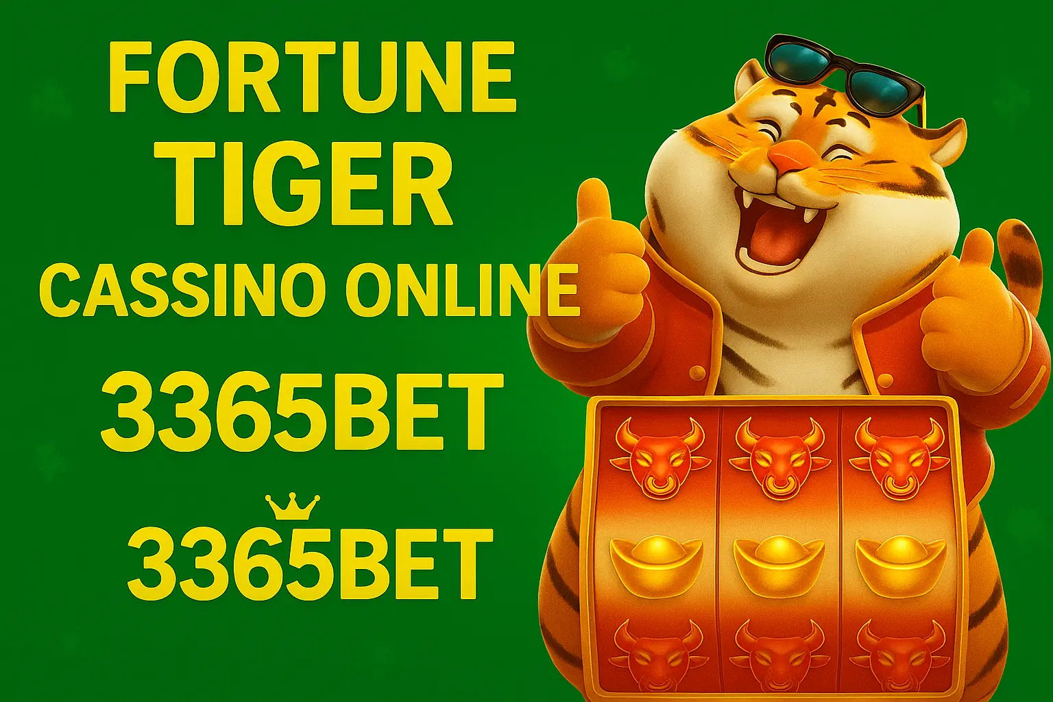 Fortune Tiger é um jogo imperdível no 3365BET Casino